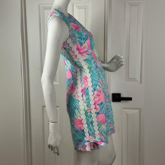 Lilly Pulitzer Mila Stretch Shift Pink Dress - Size 00 - Picture 15 of 17